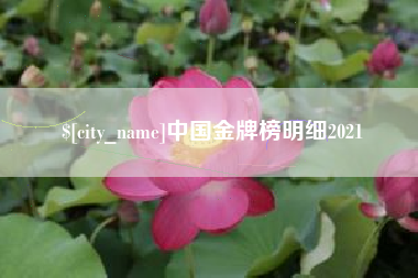 孝昌中国金牌榜明细2021
