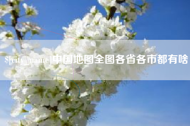 孝昌中国地图全图各省各市都有啥