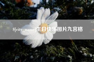 孝昌生日快乐图片九宫格