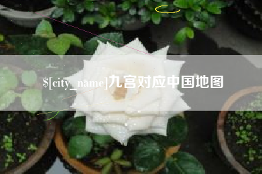 孝昌九宫对应中国地图