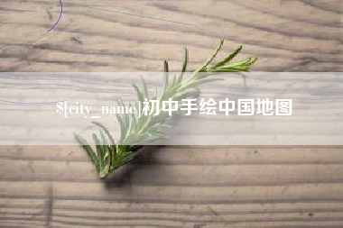 孝昌初中手绘中国地图