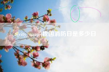 孝昌我国消防日是多少日