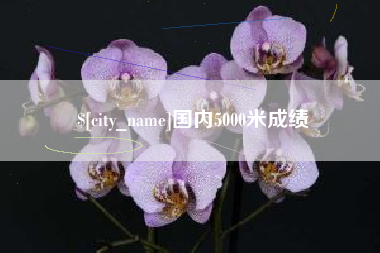 孝昌国内5000米成绩