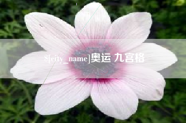 孝昌奥运 九宫格