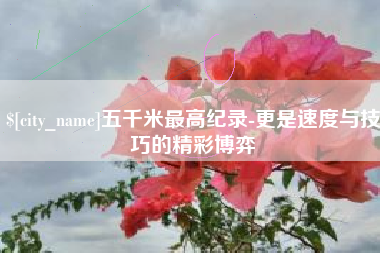 孝昌五千米最高纪录-更是速度与技巧的精彩博弈