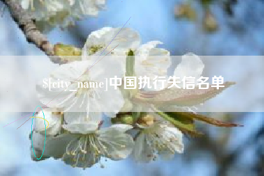 孝昌中国执行失信名单