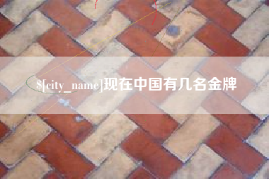 孝昌现在中国有几名金牌