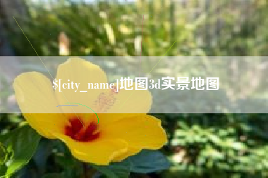 孝昌地图3d实景地图