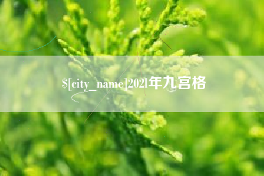 孝昌202l年九宫格