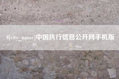 孝昌中国执行信息公开网手机版