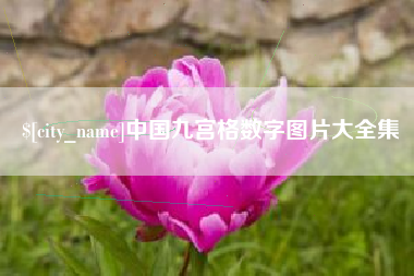 孝昌中国九宫格数字图片大全集