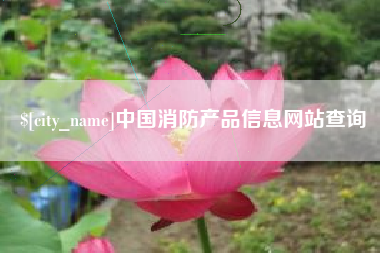 孝昌中国消防产品信息网站查询