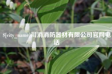 孝昌川消消防器材有限公司官网电话