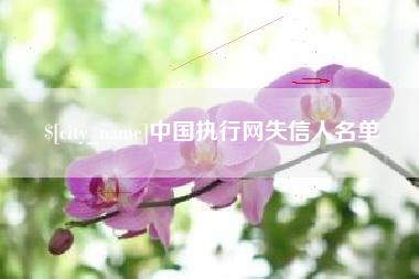孝昌中国执行网失信人名单