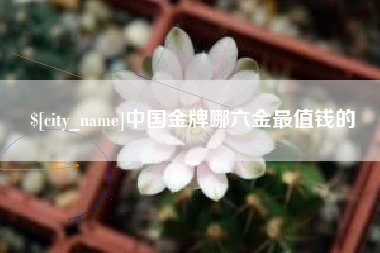 孝昌中国金牌哪六金最值钱的