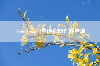 孝昌中国消防在线查询