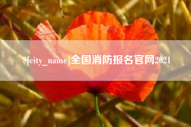 孝昌全国消防报名官网2021